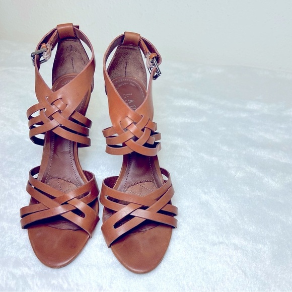 Lauren Ralph Lauren tan heels - Picture 5 of 7